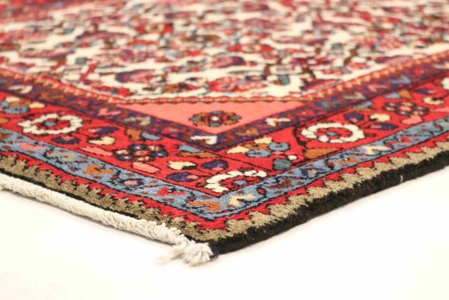 Hamadan Perserteppich 288 × 85 cm aus Wolle, handgeknüpft