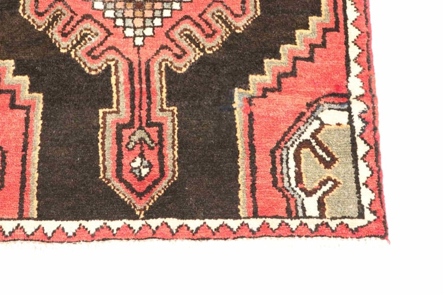 Handgeknüpfter Hamadan Perserteppich 120 × 75 cm
