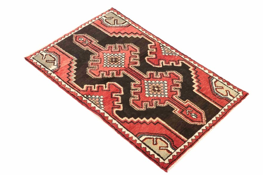 Handgeknüpfter Hamadan Perserteppich 120 × 75 cm