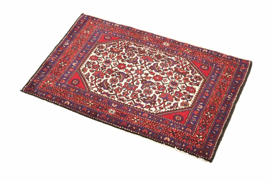 Perserteppich aus Iran, 110 × 73 cm