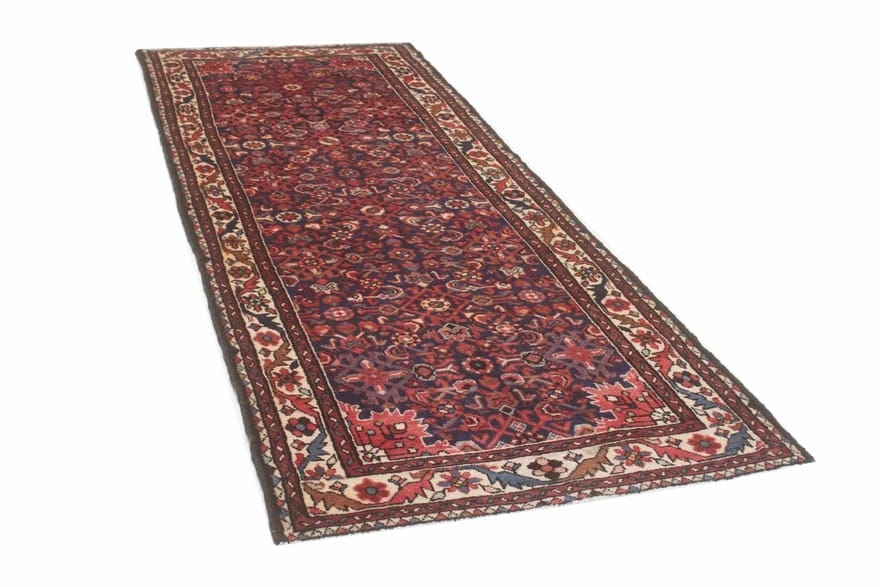 Hamadan Perserteppich aus Iran, 310 × 117 cm