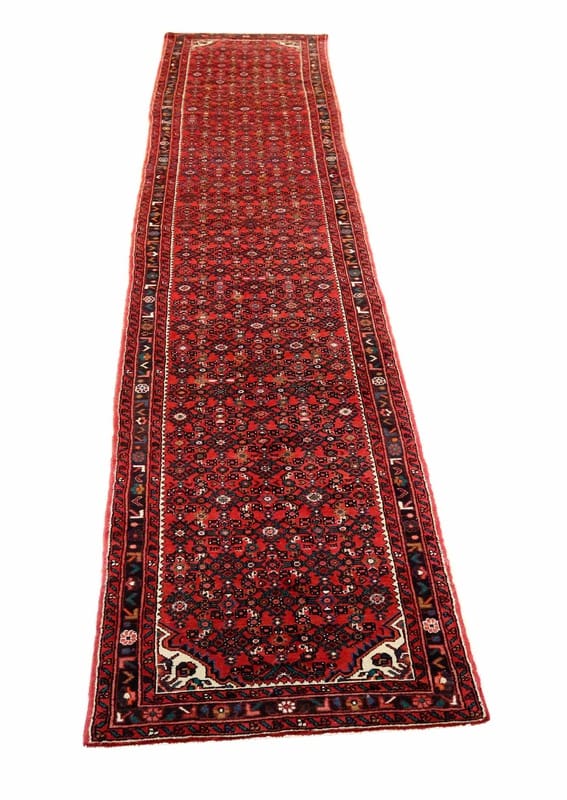 Perserteppich 494 × 87 cm aus Wolle, handgeknüpft