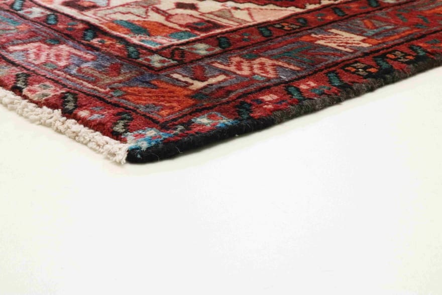 Hamadan Perserteppich 288 × 108 cm aus Wolle, handgeknüpft