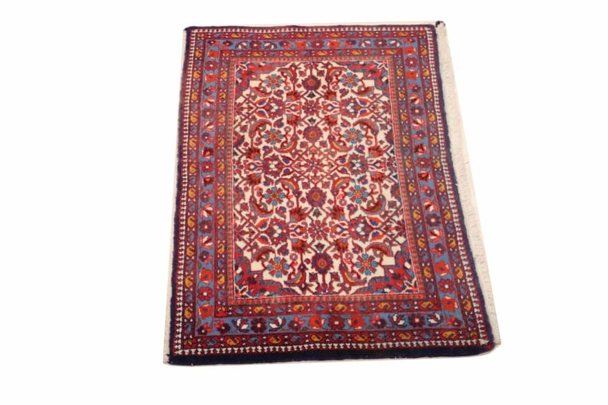 Perserteppich aus Iran, 98 × 60 cm