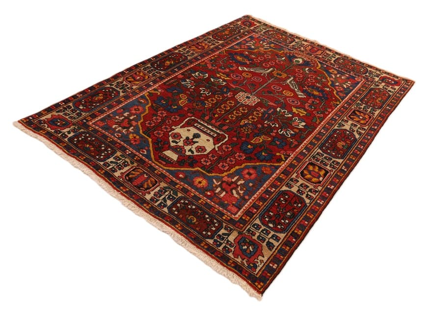 Bakhtiari Perserteppich aus Iran, 200 × 150 cm