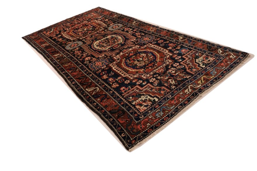 Handgeknüpfter Bakhtiari Perserteppich, 320 × 160 cm, Wolle
