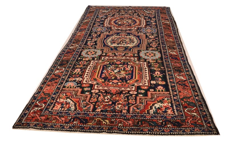 Handgeknüpfter Bakhtiari Perserteppich, 320 × 160 cm, Wolle