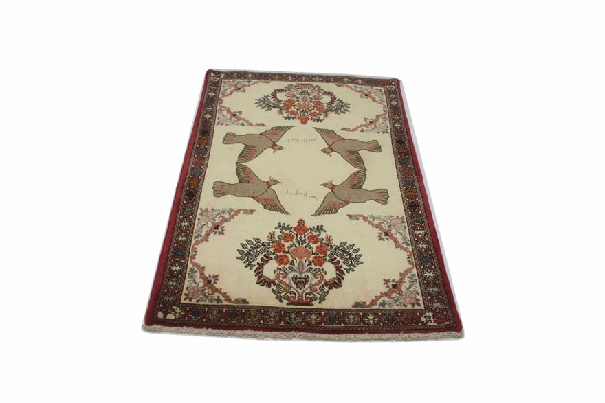 Bakhtiari Perserteppich aus Iran, 153 × 98 cm
