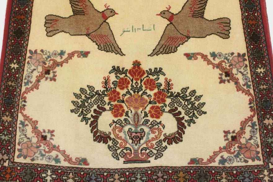 Bakhtiari Perserteppich aus Iran, 153 × 98 cm