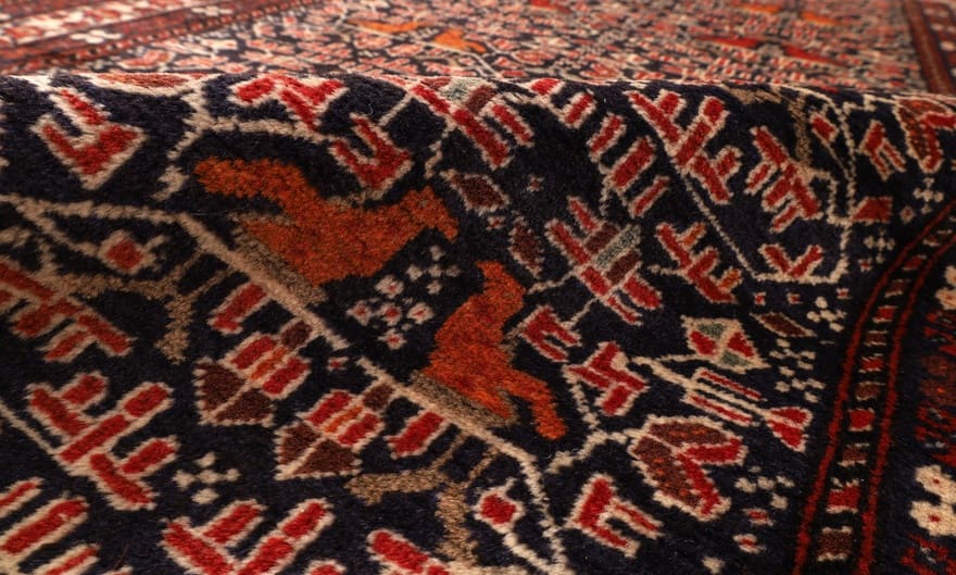 Baluch Perserteppich 164 × 89 cm aus Wolle, handgeknüpft