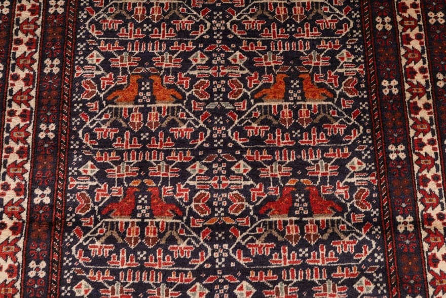 Baluch Perserteppich 164 × 89 cm aus Wolle, handgeknüpft