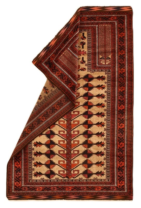 Baluch Perserteppich aus Iran, 148 × 101 cm