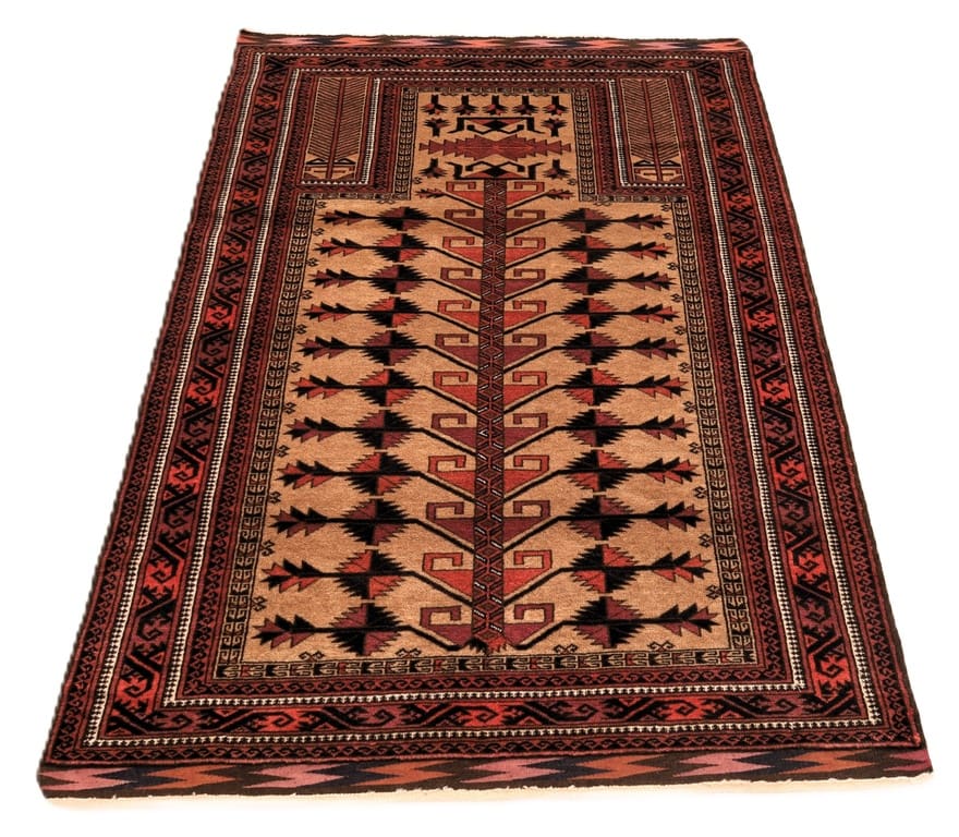 Baluch Perserteppich aus Iran, 148 × 101 cm