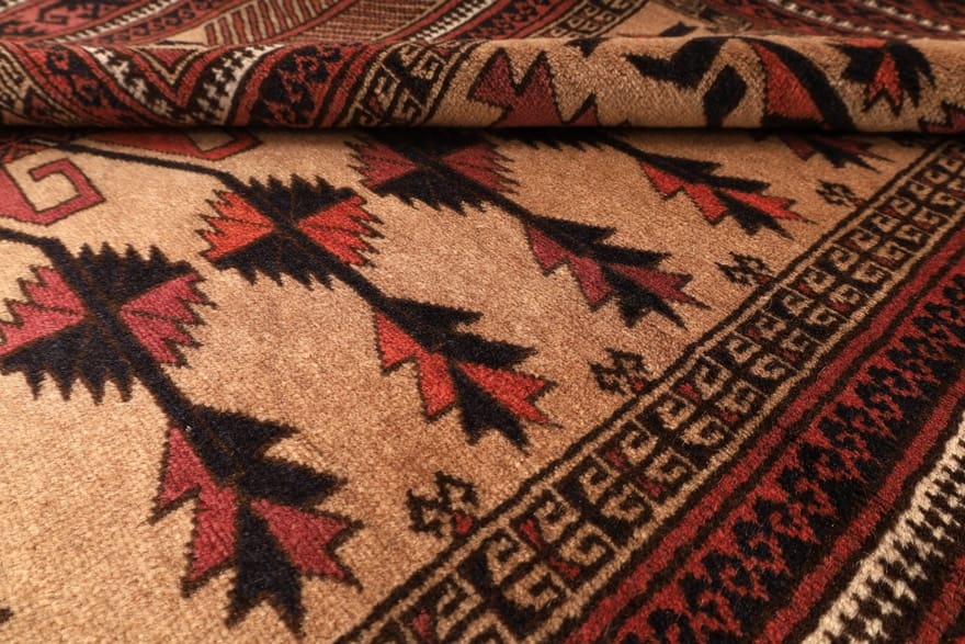 Baluch Perserteppich aus Iran, 148 × 101 cm