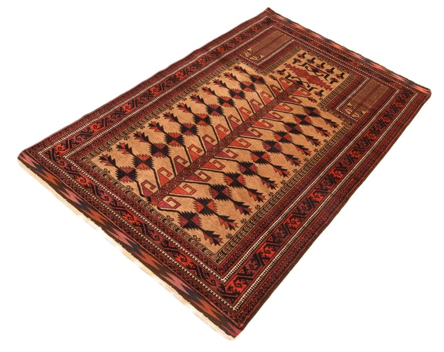 Baluch Perserteppich aus Iran, 148 × 101 cm