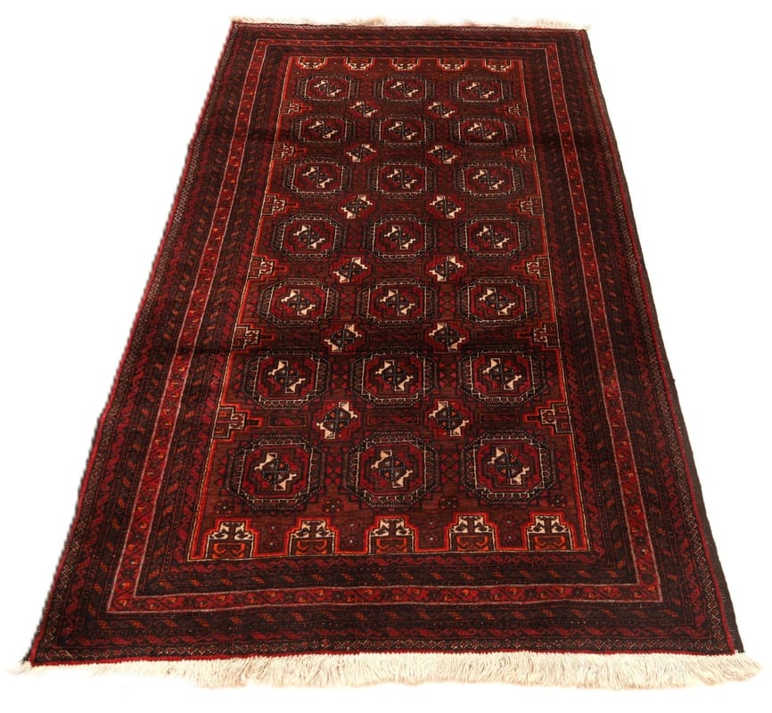Handgeknüpfter Baluch Perserteppich 185 × 95 cm