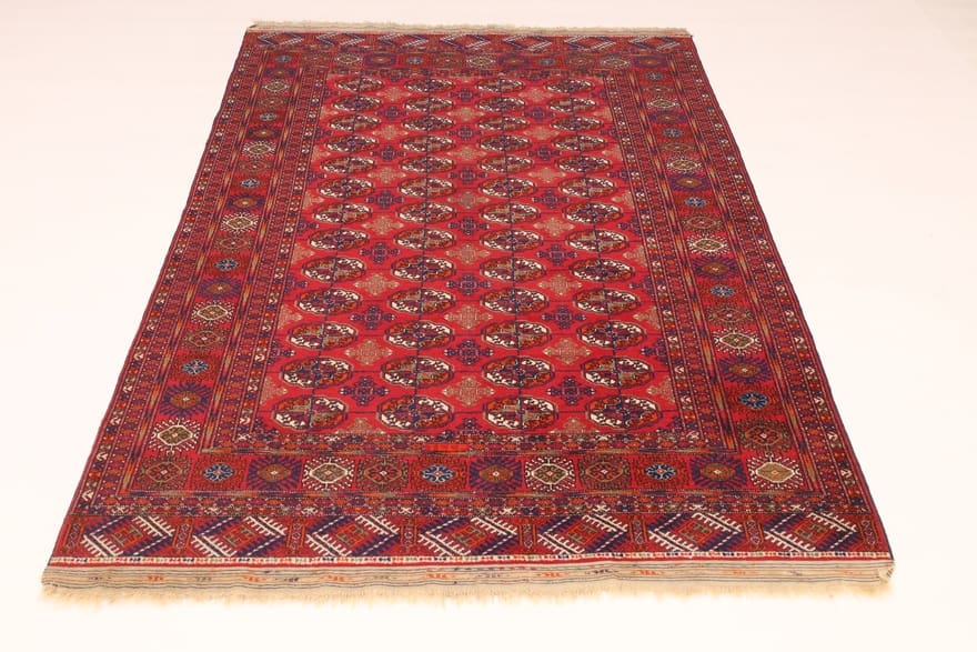 buchara-orientteppich-240x167-cm-100-wolle-handgeknupft-5 Handgeknüpfter Perserteppich 238 × 166 cm