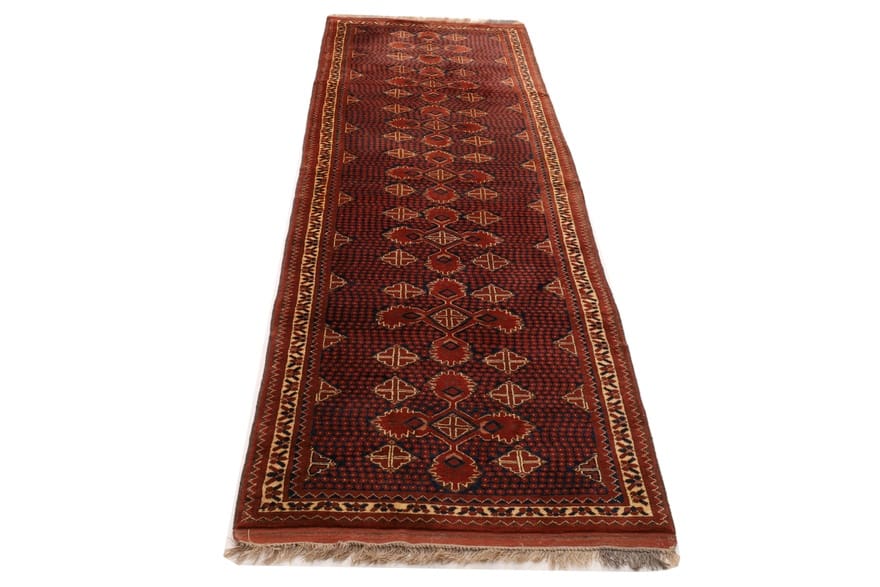 Baluch Perserteppich aus Iran, 322 × 97 cm