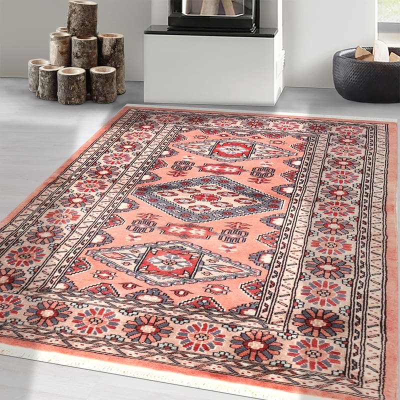 Handgeknüpfter Turkmen Perserteppich 146 × 95 cm