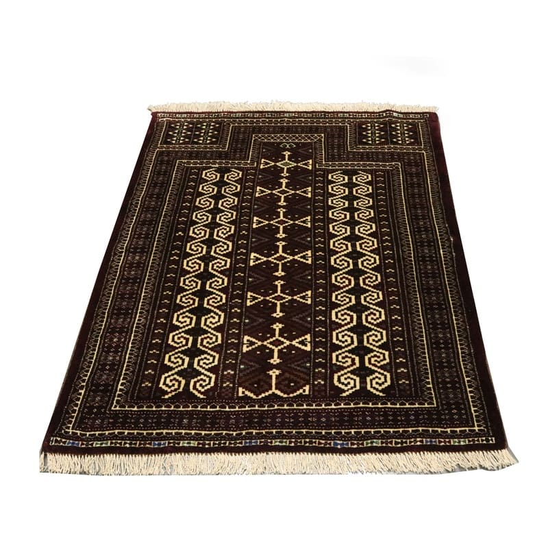 Turkmen Perserteppich aus Iran, 119 × 98 cm