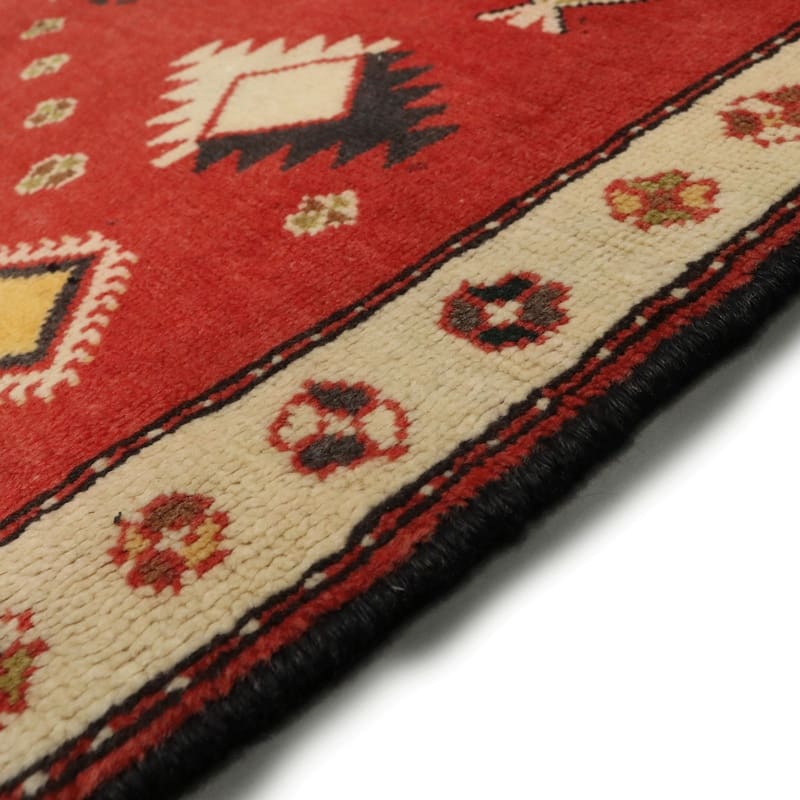 Handgeknüpfter Turkmen Perserteppich, 100 × 101 cm, Wolle