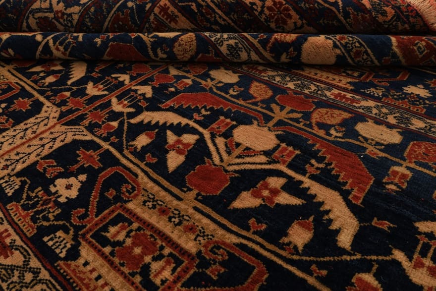 Handgeknüpfter Orientteppich, 273 × 199 cm, Wolle