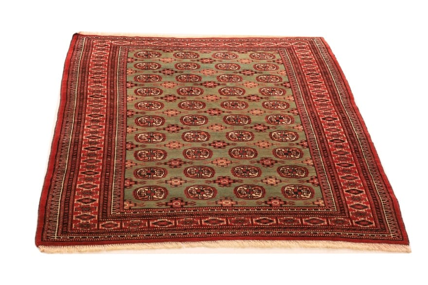 Turkmen Perserteppich aus Iran, 150 × 120 cm