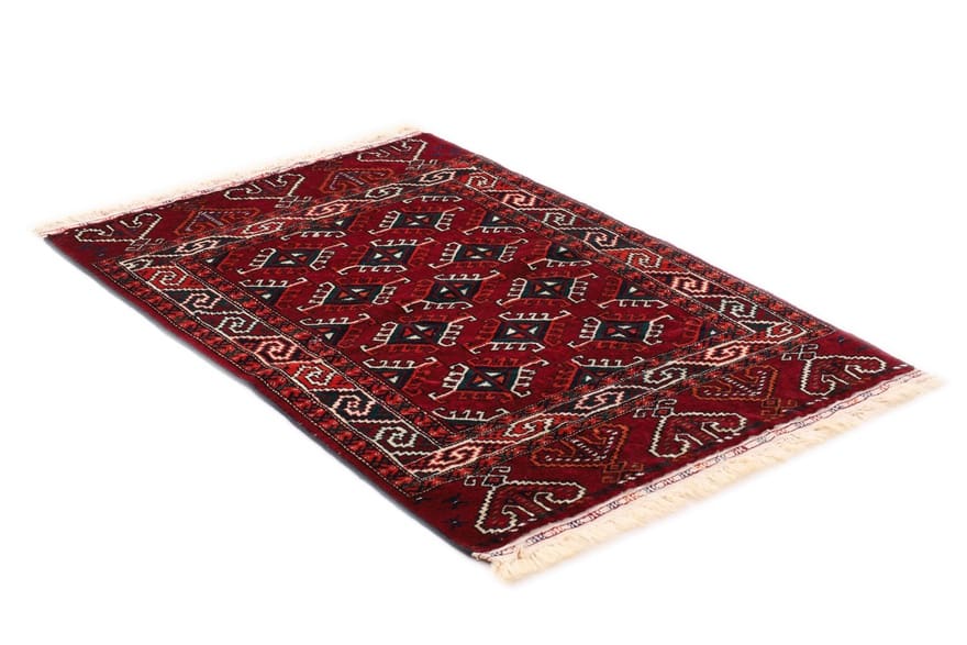 Handgeknüpfter Turkmen Perserteppich 122 × 83 cm