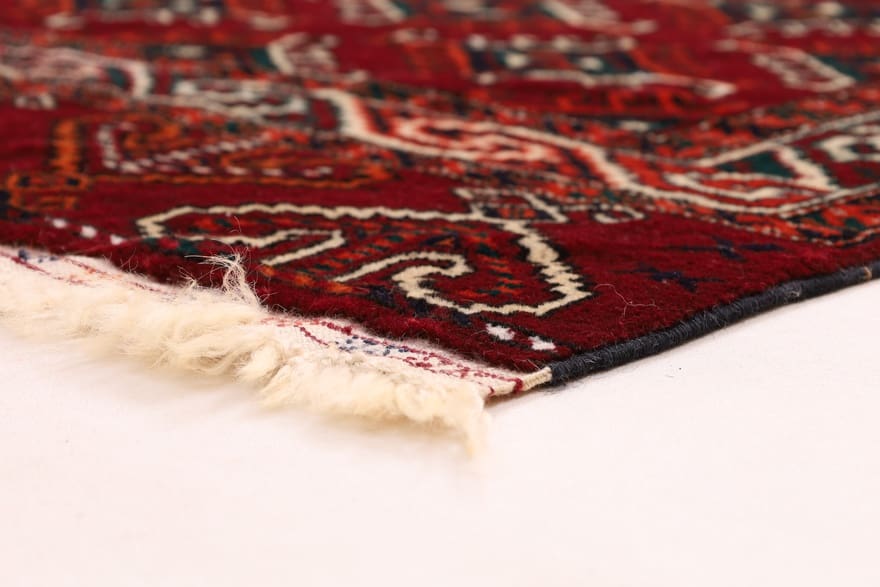 Handgeknüpfter Turkmen Perserteppich 122 × 83 cm