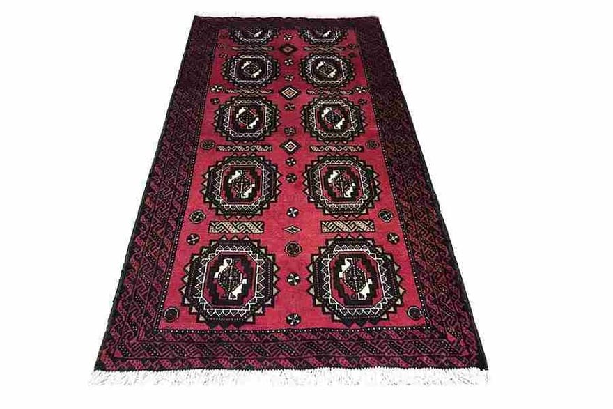 Handgeknüpfter Baluch Perserteppich 182 × 95 cm