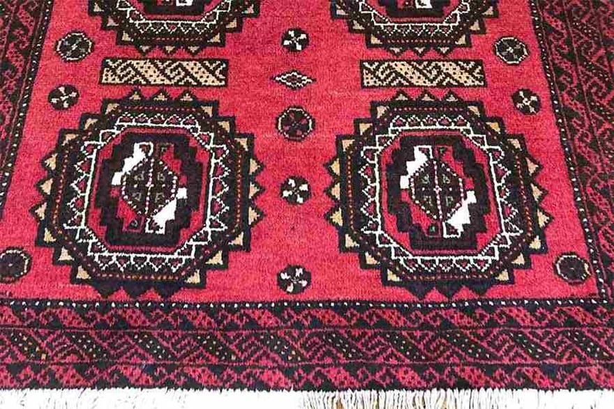 Handgeknüpfter Baluch Perserteppich 182 × 95 cm