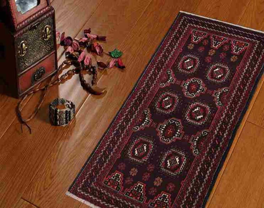Baluch Perserteppich aus Iran, 201 × 101 cm