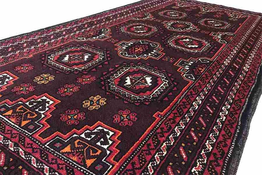 Baluch Perserteppich aus Iran, 201 × 101 cm