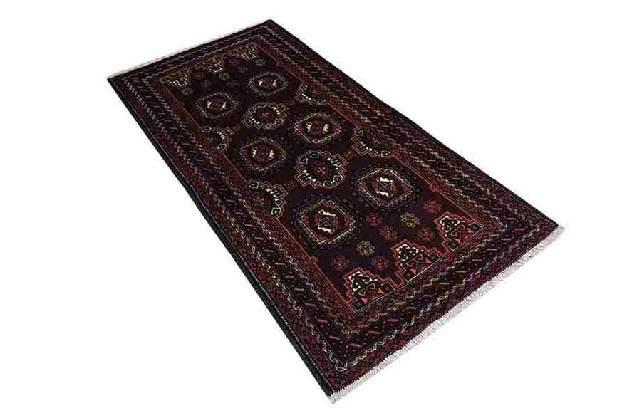 Baluch Perserteppich aus Iran, 201 × 101 cm