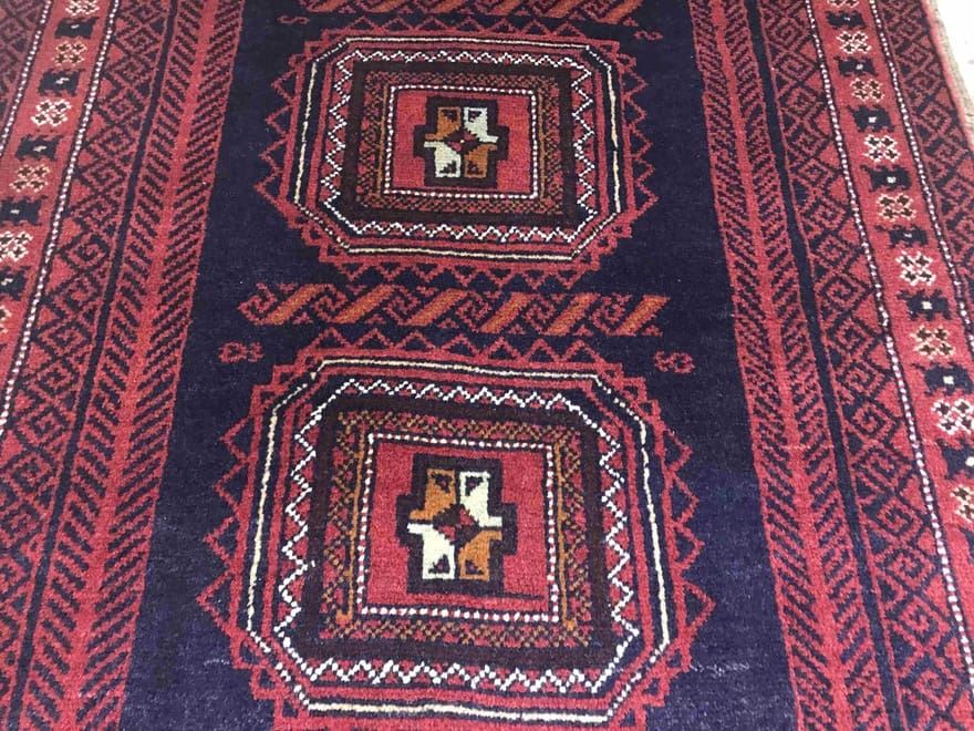 Handgeknüpfter Baluch Perserteppich 175 × 96 cm