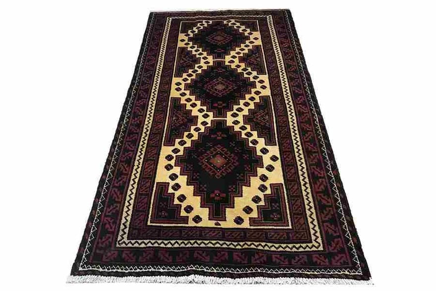 Baluch Perserteppich aus Iran, 189 × 101 cm