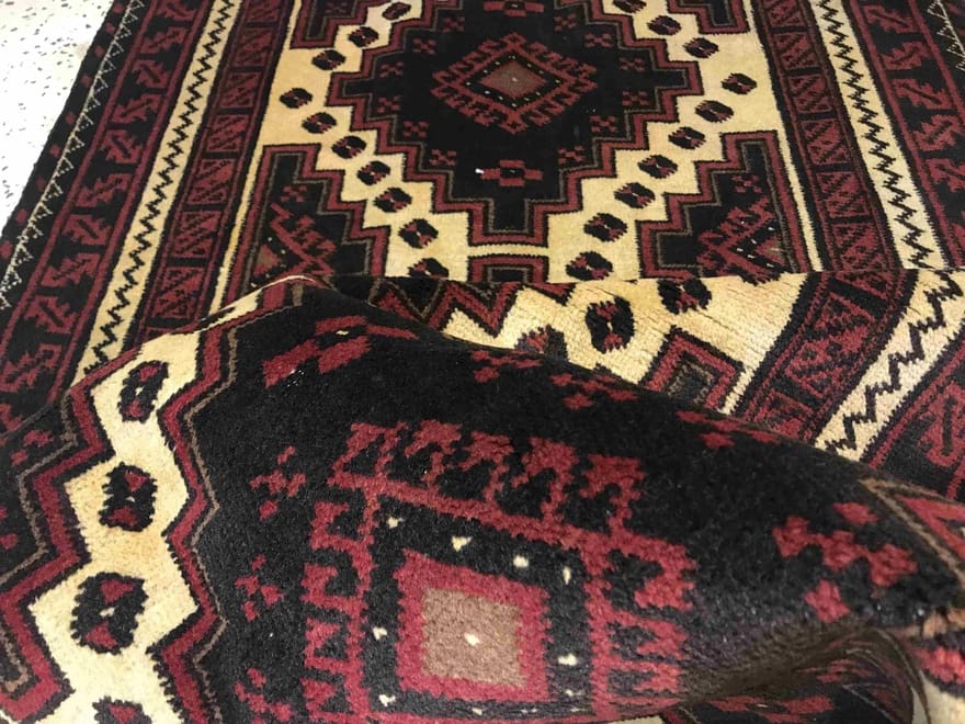 Baluch Perserteppich aus Iran, 189 × 101 cm