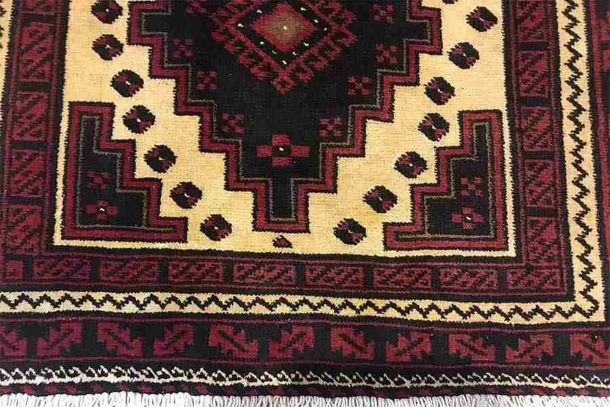 Baluch Perserteppich aus Iran, 189 × 101 cm