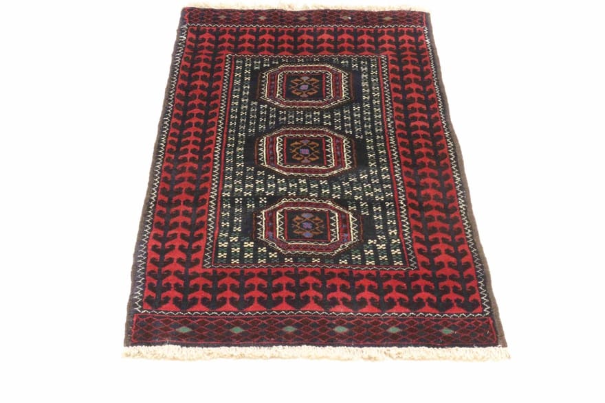 Handgeknüpfter Baluch Perserteppich, 154 × 74 cm