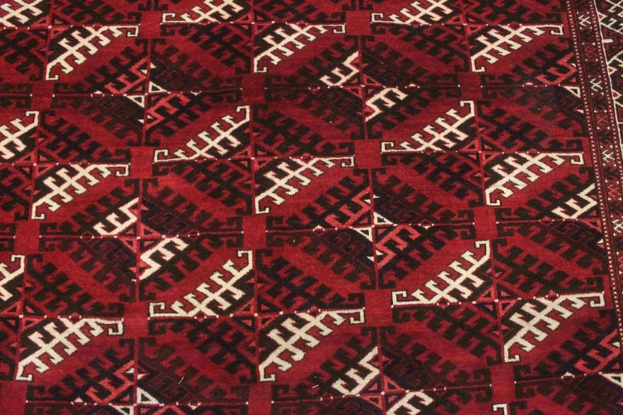 Handgeknüpfter Perserteppich, 266 × 173 cm, Wolle