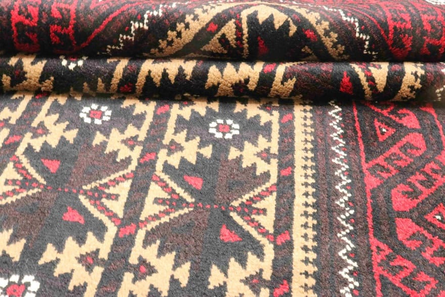 Handgeknüpfter Baluch Perserteppich 187 × 97 cm