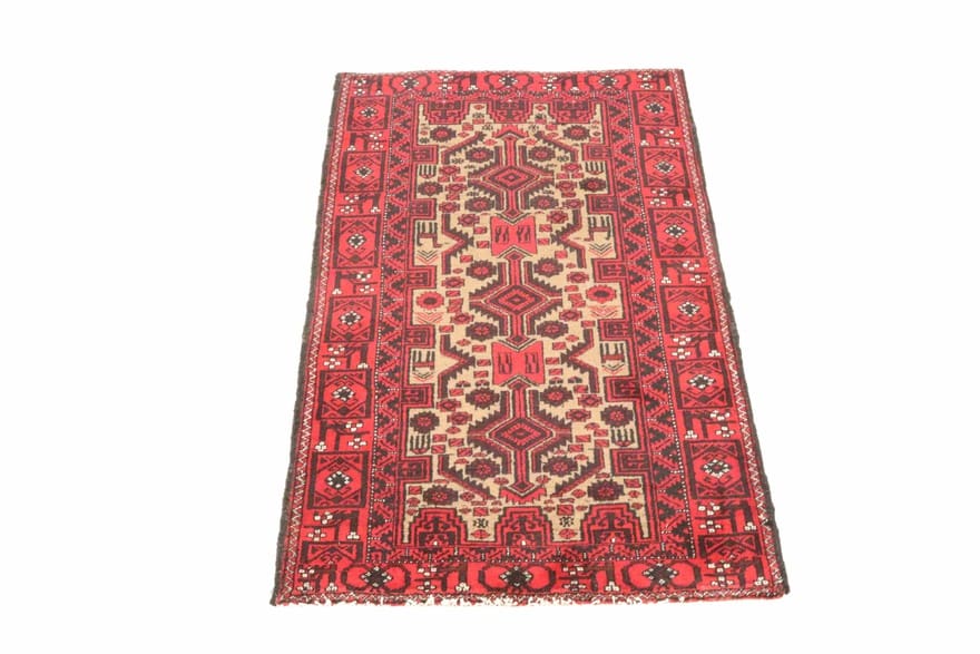 Baluch Perserteppich aus Iran, 169 × 87 cm