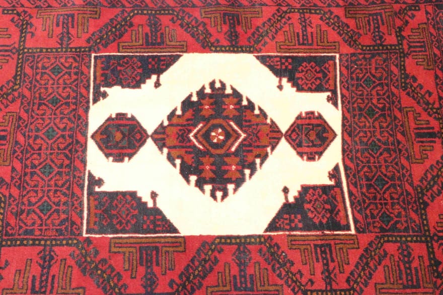 Handgeknüpfter Baluch Perserteppich 148 × 90 cm
