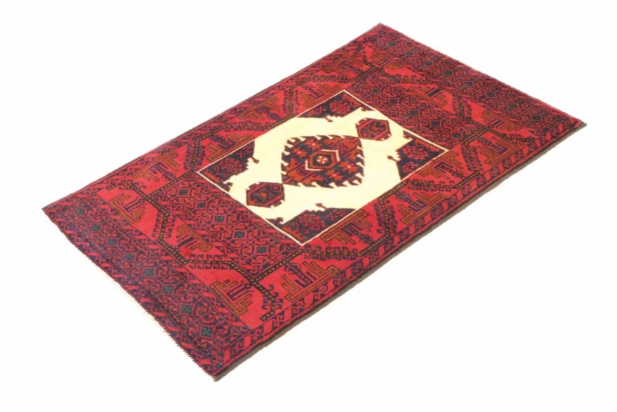 Handgeknüpfter Baluch Perserteppich 148 × 90 cm