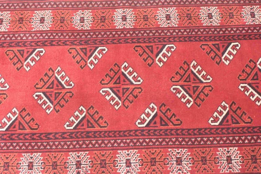 Handgeknüpfter Perserteppich 277 × 82 cm