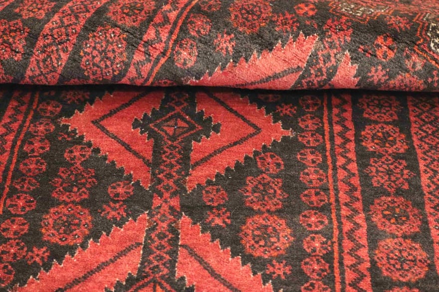 Baluch Perserteppich aus Iran, 177 × 86 cm