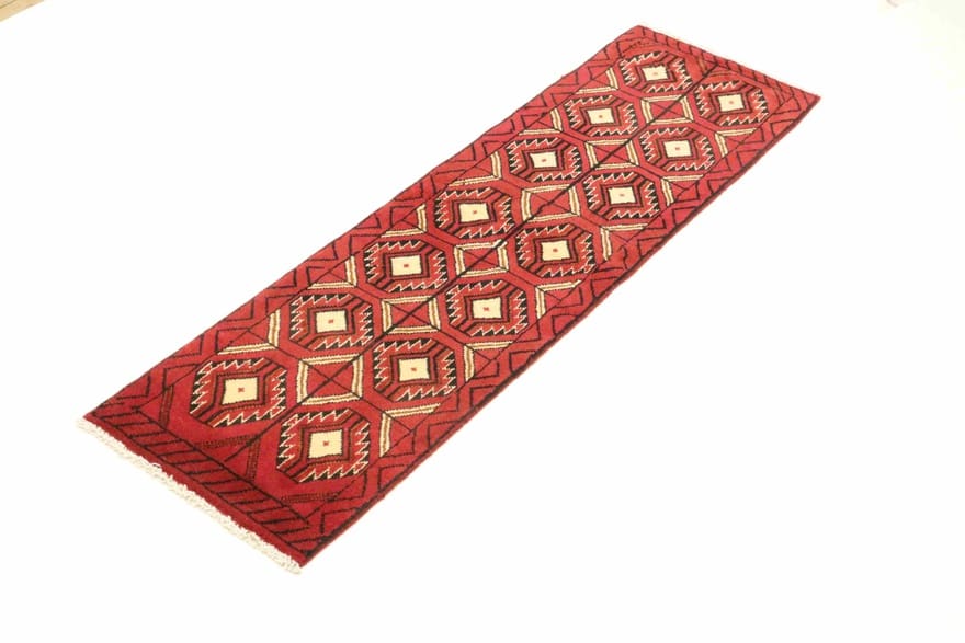 Baluch Perserteppich aus Iran, 177 × 49 cm