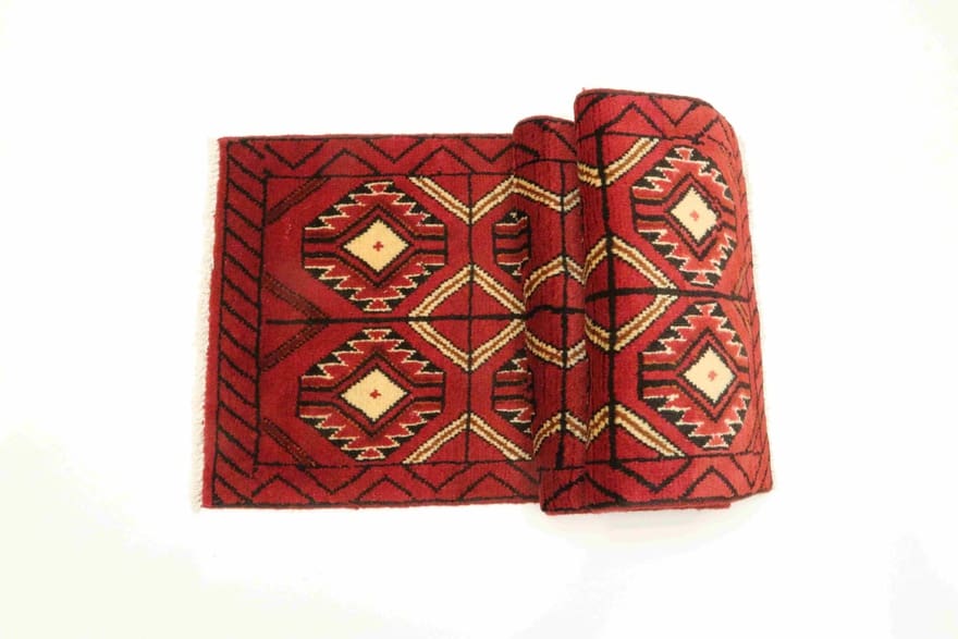 Baluch Perserteppich aus Iran, 177 × 49 cm