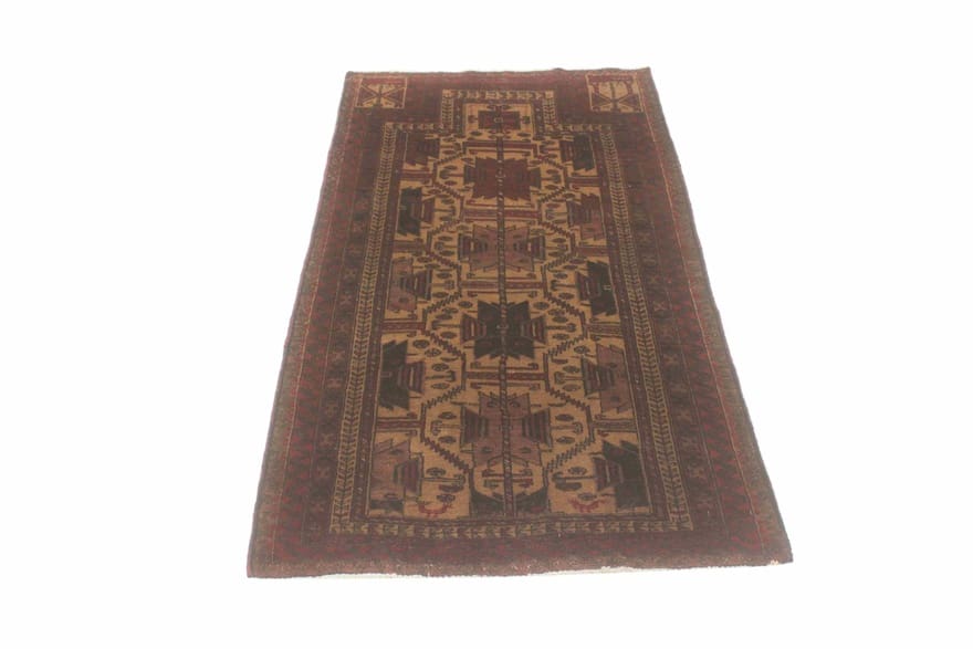 Handgeknüpfter Baluch Perserteppich 155 × 83 cm