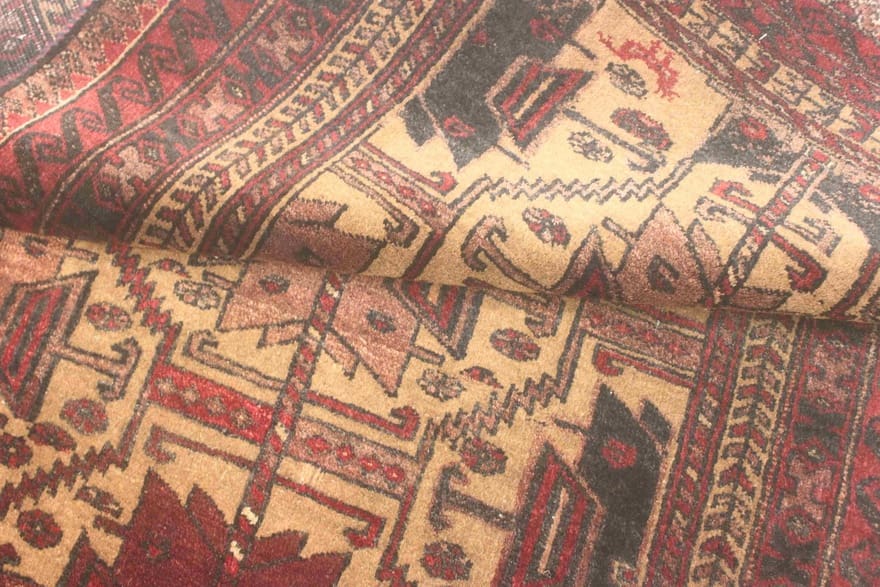 Handgeknüpfter Baluch Perserteppich 155 × 83 cm